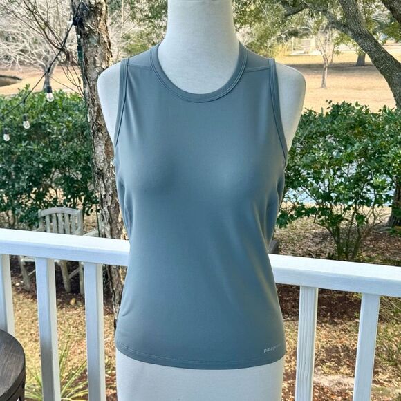 Patagonia Sage Green Muscle Tank - Picture 1 of 8